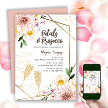 Pétalas & Prosecco | Chás de Noiva Rosa Floral