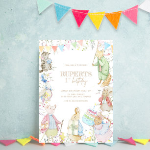 Convites Peter o Coelho Primeiro Aniversário