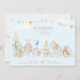 Convites Peter o Coelho Primeiro Aniversário