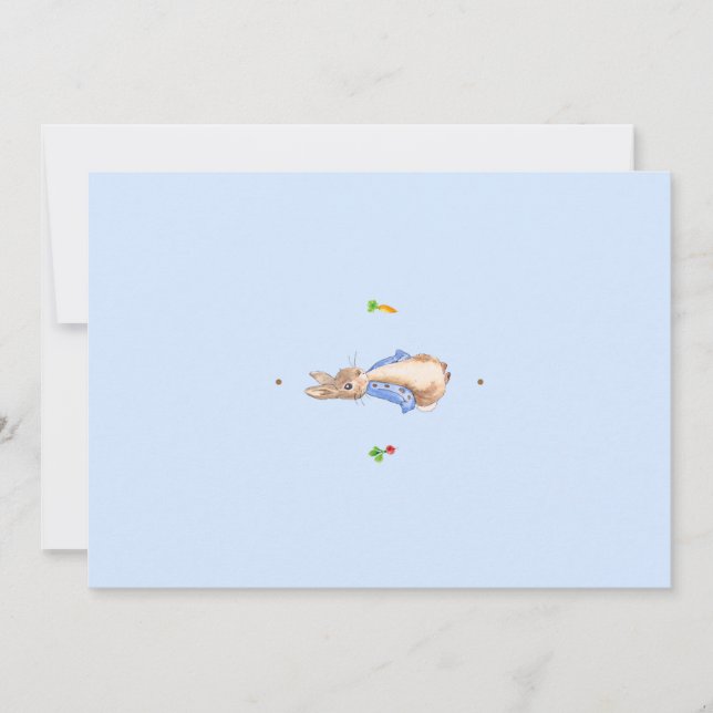 Convites Peter Rabbit (Frente)