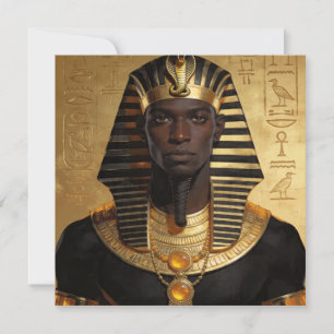 Convites Pharaoh Energy — Arte Moderna do Antigo Rei Africa