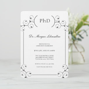 Convites PhD Elegante