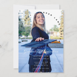 Convites Photo Graduation Invitation, Class of 2026