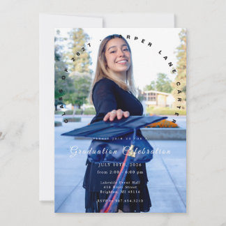 Convites Photo Graduation Invitation, Class of 2026