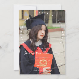 Convites Photo Graduation Invitation, Class of 2026