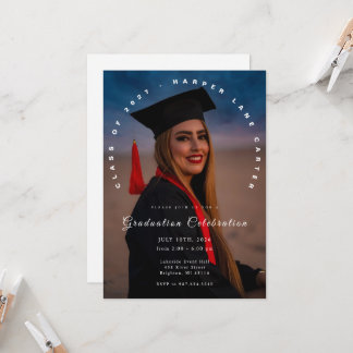 Convites Photo Graduation Invitation, Class of 2026 