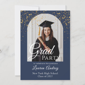 Convites Photo Graduation Party Invitation
