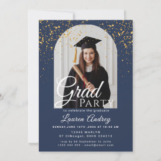 Convites Photo Graduation Party Invitation