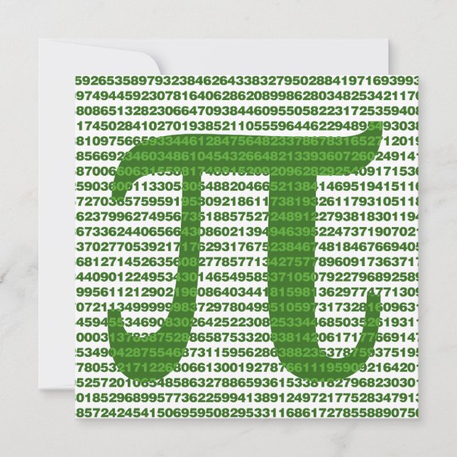 Convites Pi Dia 3,14 (Frente)