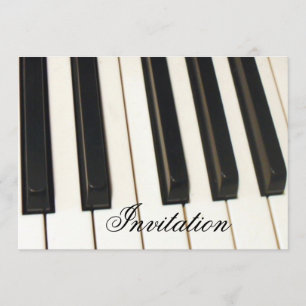 Convites Piano Keys_