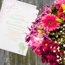 Convites Pickleball and Prosecco Bridal Shower