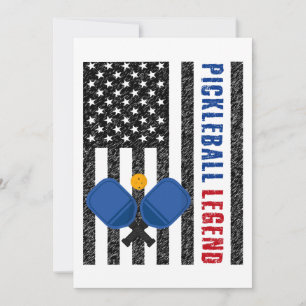 Convites Pickleball Legend EUA