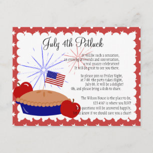 Convites Pie Apple Americano