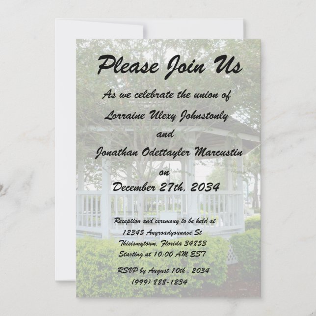 Convites pierce florida (Frente)