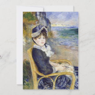 Convites Pierre-Auguste Renoir - À Beira-Mar