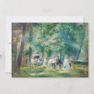 Convites Pierre-Auguste Renoir - A Festa em Saint-Cloud