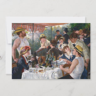 Convites Pierre-Auguste Renoir - Almoço dos Remadores