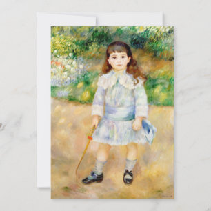Convites Pierre-Auguste Renoir - Criança com um chicote