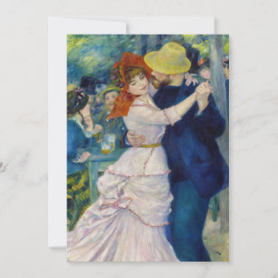 Convites Pierre-Auguste Renoir - Dança em Bougal