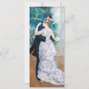 Convites Pierre-Auguste Renoir - Dança na Cidade