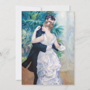 Convites Pierre-Auguste Renoir - Dança na Cidade