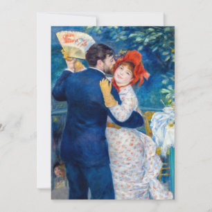 Convites Pierre-Auguste Renoir - Dança no Campo