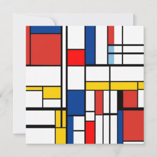 Convites Piet Mondrian