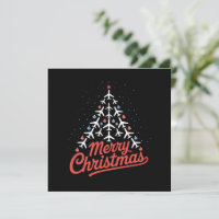 Piloto de árvore de Natal de avião