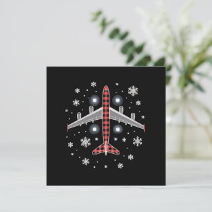 Convites Piloto de Natal de Xadrez de Avião