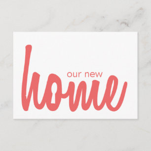 Convites Pimenta de Caiena & o Housewarming branco do