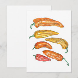 Convites Pimentos doces