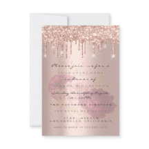 Pingo de Brilho Rosa Dourado  Noivado Sweet 16 Mar