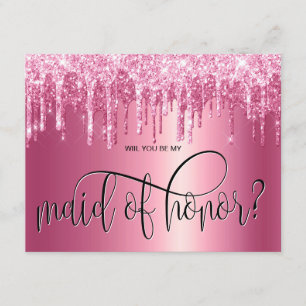 Convites pingos rosados femininos você será minha madrinha 
