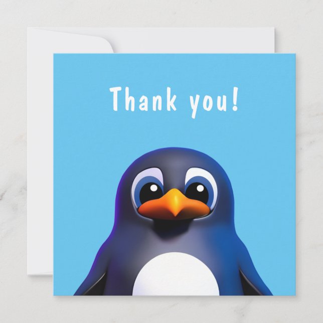 Convites Pinguim (Frente)