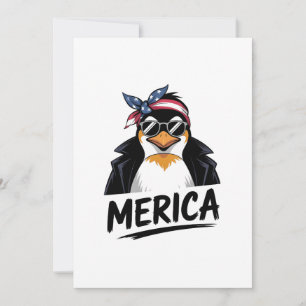 Convites Pinguim resiste aos pinguins protestando contra