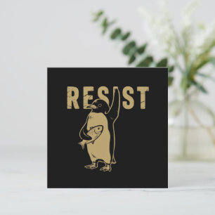 Convites Pinguim Resistir Pinguins Protestam Contra Tarifas