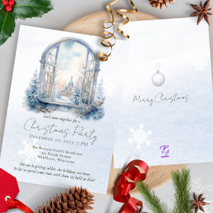 Convites Pinheira de inverno Pinheira de inverno Aquarela N