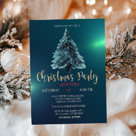 Convites Pinheiro de Natal, Festa de Natal Verde da Empresa