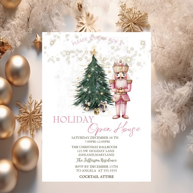 Convites Pinheiro,Presentes,Nutcracker de Estrelas Casa Abe (Criador carregado)