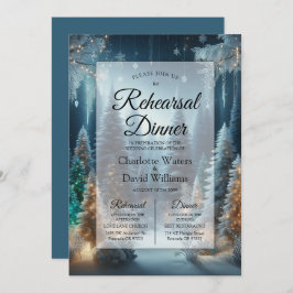 Convites Pinheiros foscos no Janto de ensaio do brilho do i