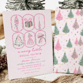 Convites Pink Nutcracker A Merry Little Bridal Shower