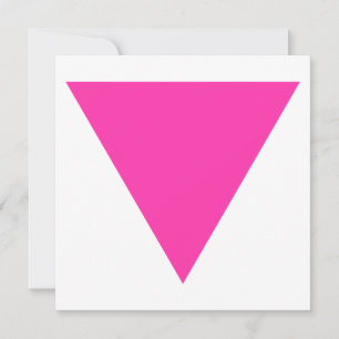 Convites pink triangle