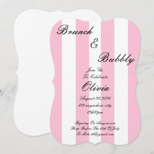 CONVITES PINO DE CHÁ DE PANELA BRUNCH E BUBBLY