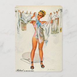 Convites Pino para cima da chá de panela da lingerie