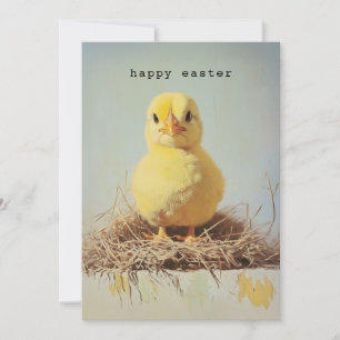 Convites Pintinho rabugento no ninho