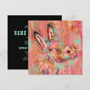 Convites pintura de burro