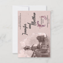 Pintura de Local de Invitação de Casamento