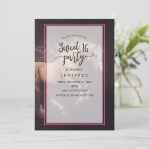 Convites Pintura De Pastel De Cavalo Corrente