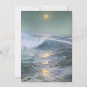 Convites Pintura de pôr do sol calmante