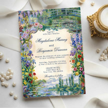 Pinturas Artísticas Florais de Monet para Casament